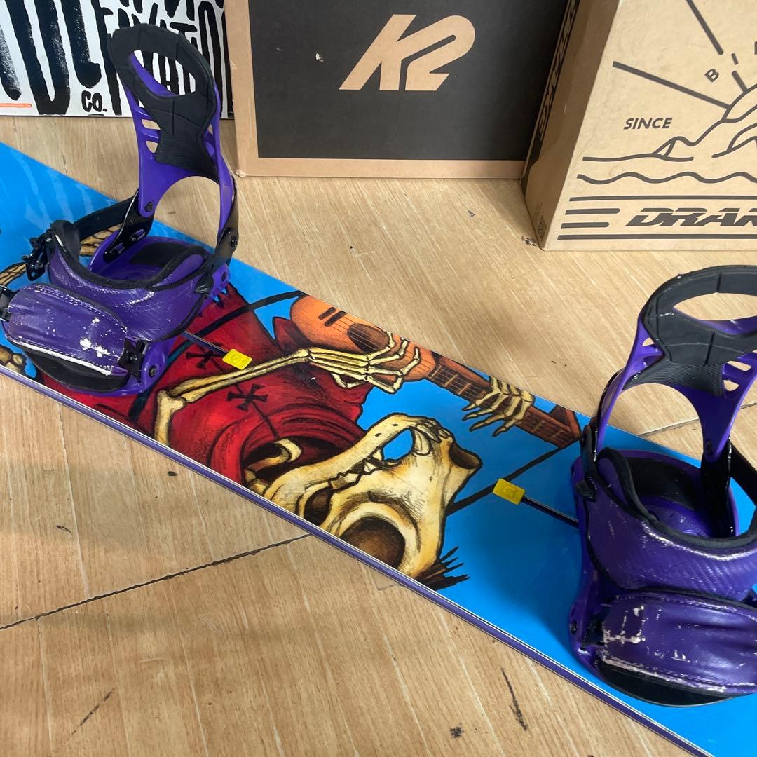 BURTON×　バートン　スノーボードセット　バイン付　ダニーモデル