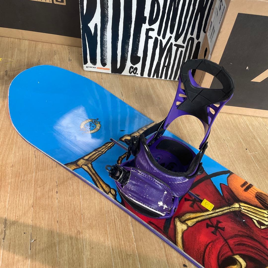 BURTON×　バートン　スノーボードセット　バイン付　ダニーモデル