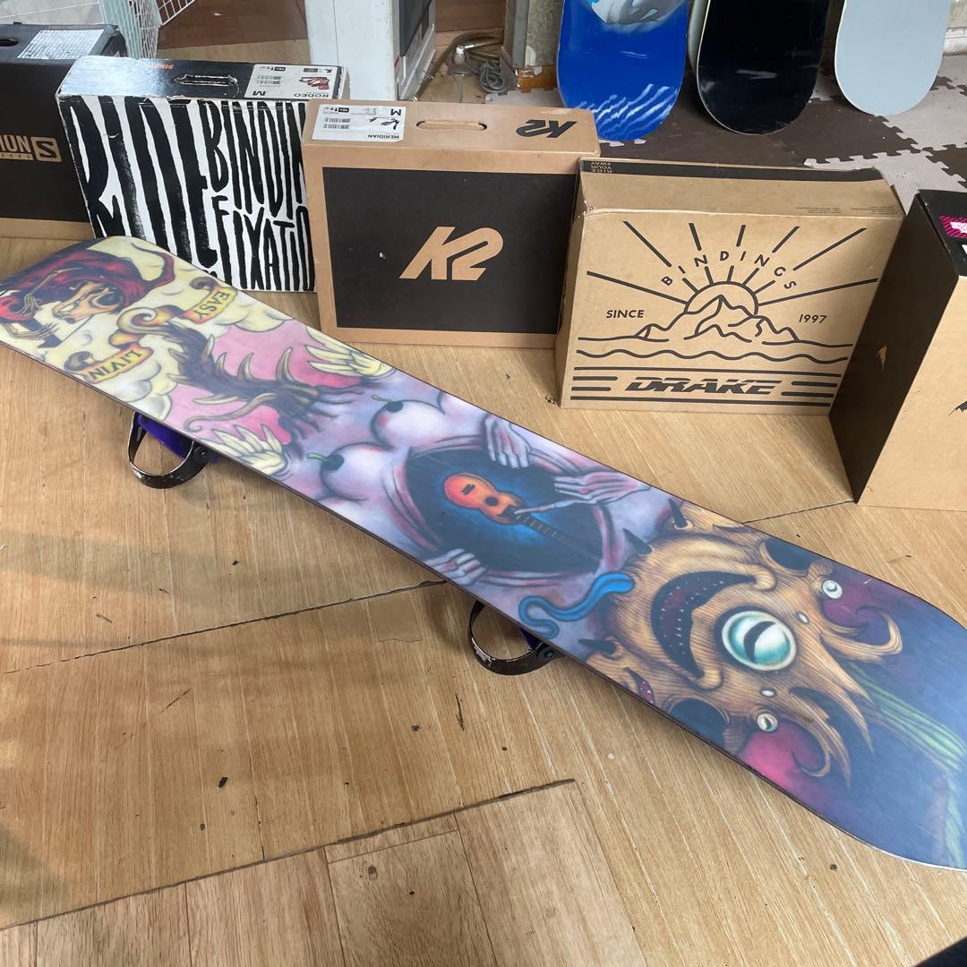 BURTON×　バートン　スノーボードセット　バイン付　ダニーモデル