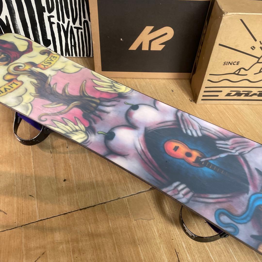 BURTON×　バートン　スノーボードセット　バイン付　ダニーモデル