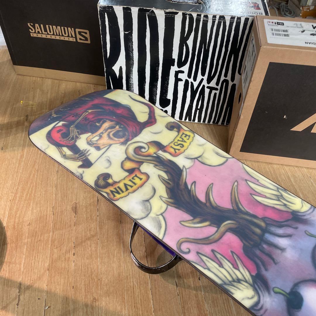 BURTON×　バートン　スノーボードセット　バイン付　ダニーモデル