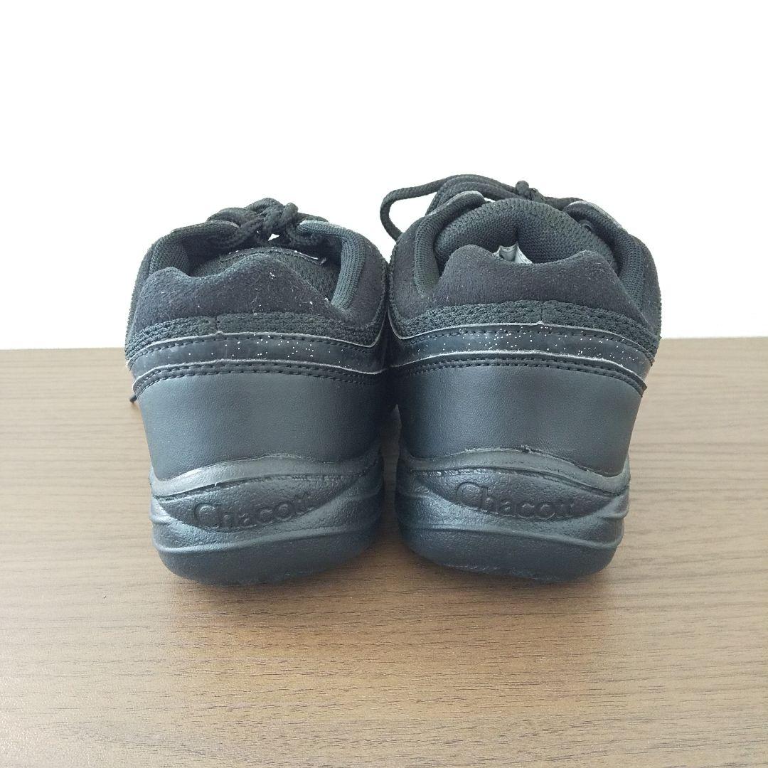 美品 Chacott チャコット スニーカー ダンス シューズ 23cm 黒