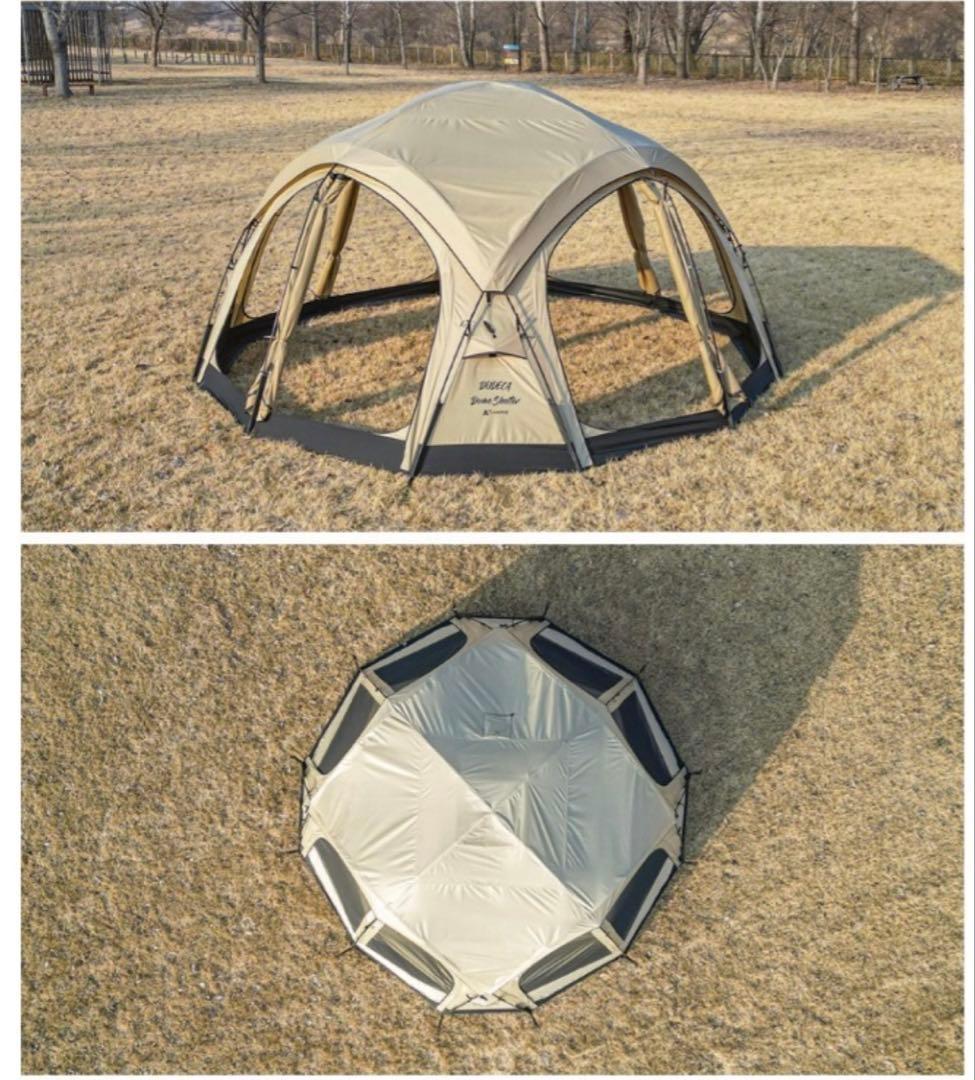 THE CAMPER DODECA シェルター　TPU、フロアシート付き