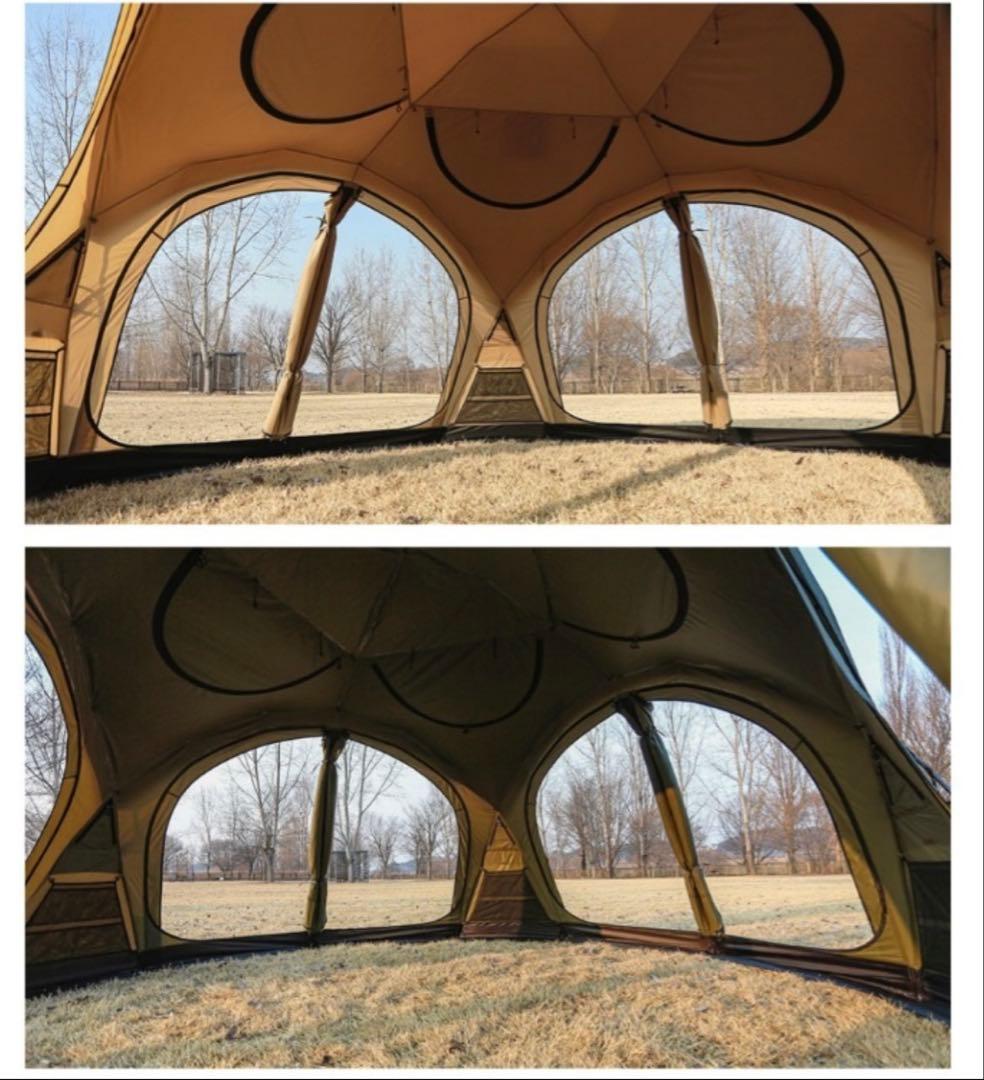 THE CAMPER DODECA シェルター　TPU、フロアシート付き