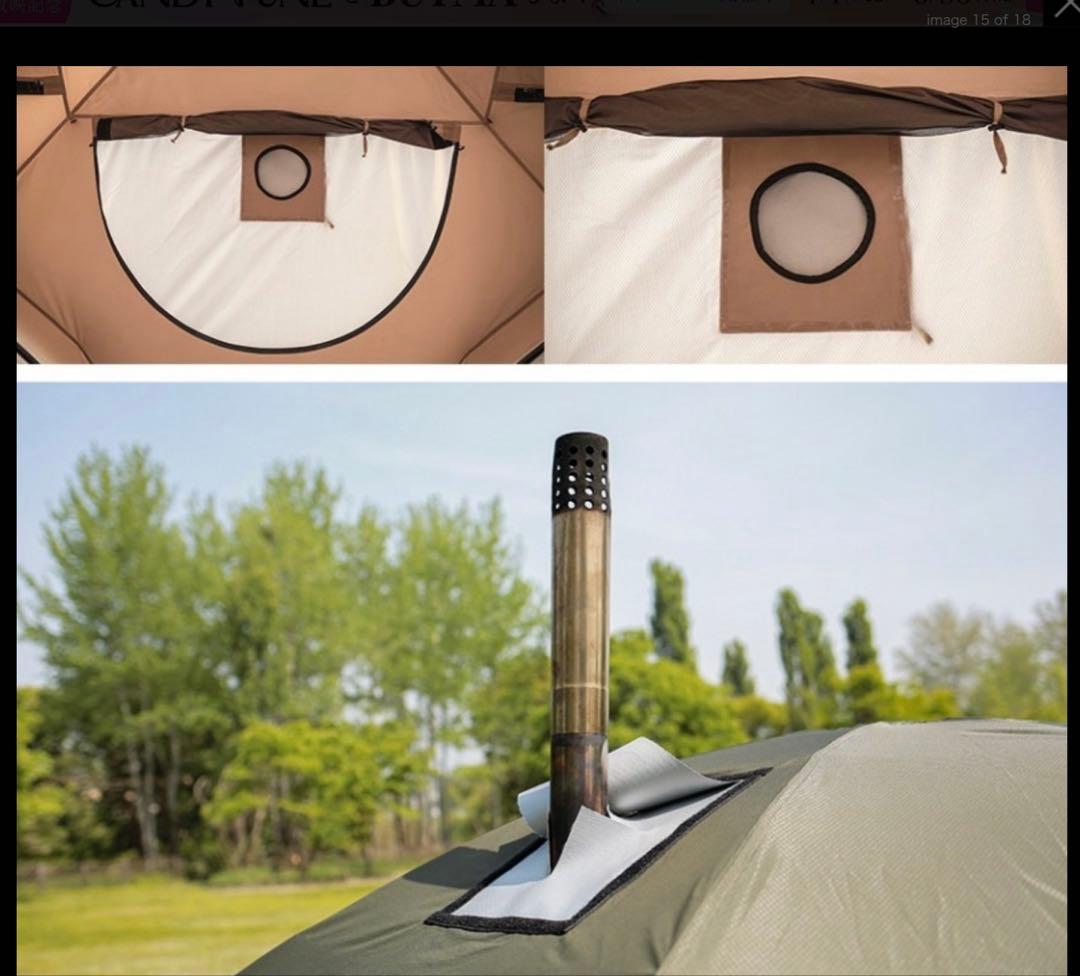 THE CAMPER DODECA シェルター　TPU、フロアシート付き