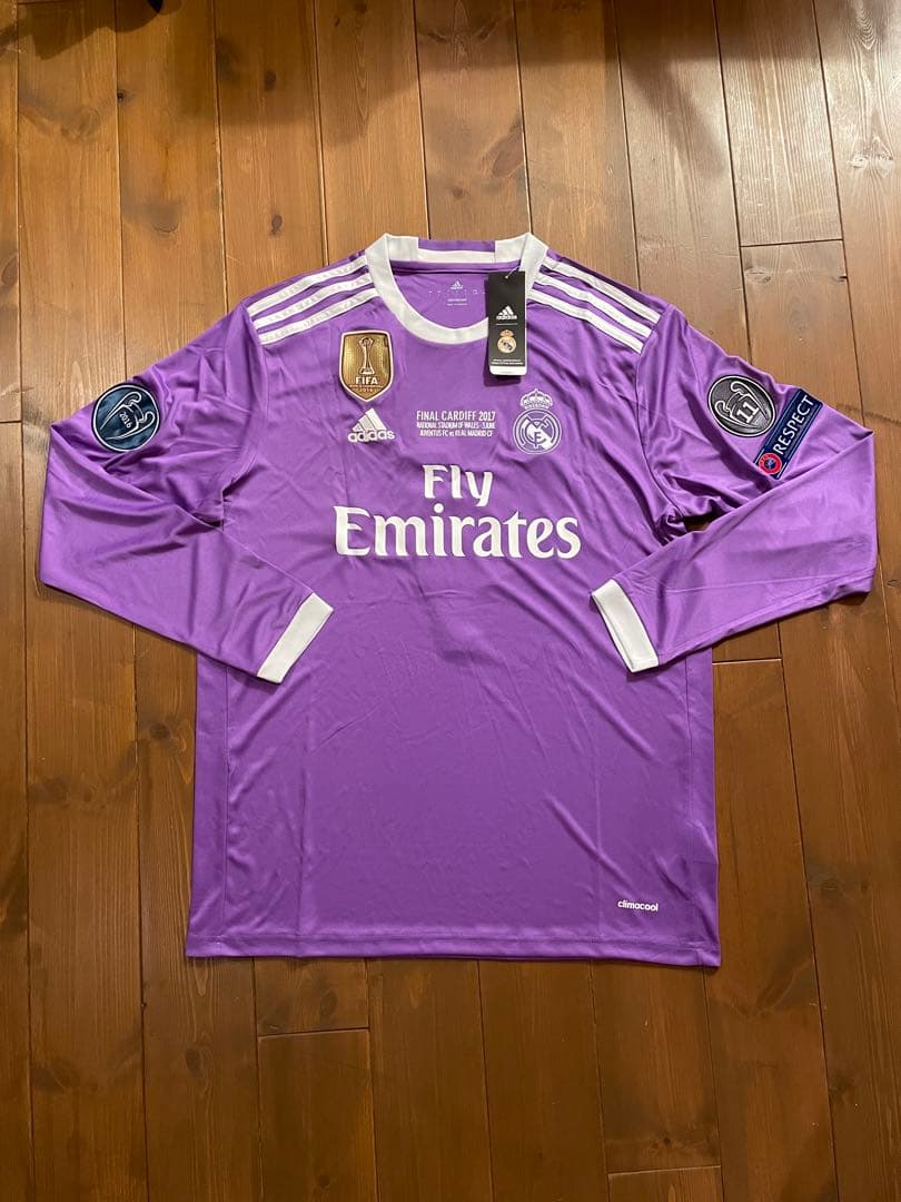 セルヒオラモス ユニフォーム チャンピオンズリーグ決勝仕様 長袖 XL 正規品
