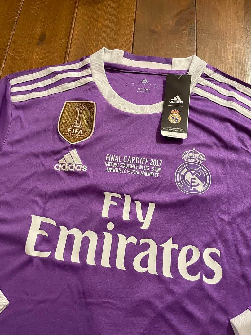 セルヒオラモス ユニフォーム チャンピオンズリーグ決勝仕様 長袖 XL 正規品