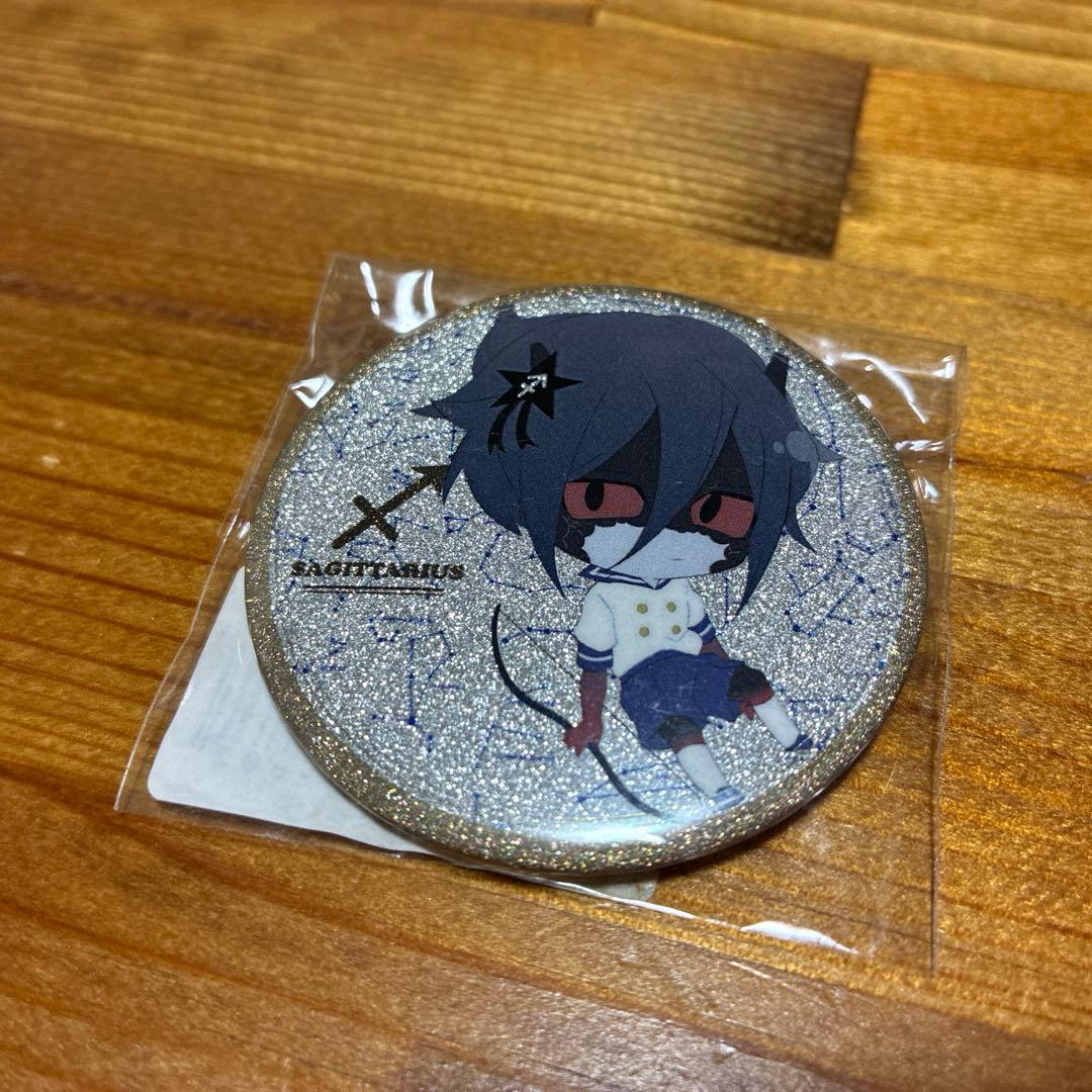 カゲプロ キラキラ缶バッジ 星座Ver 射手座 ＿(アンダーバー)
