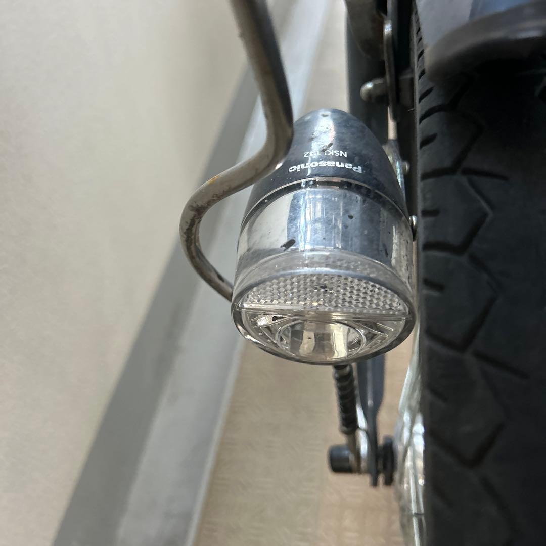 シティサイクル 自転車22インチ 前面バスケット付きアネモネ　点検永年無料付き☆