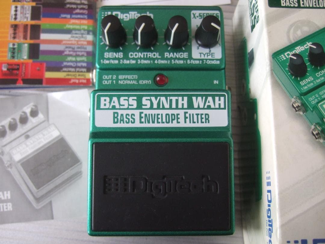 付属品完備 DigiTech BASS SYNTH WAH デジテック