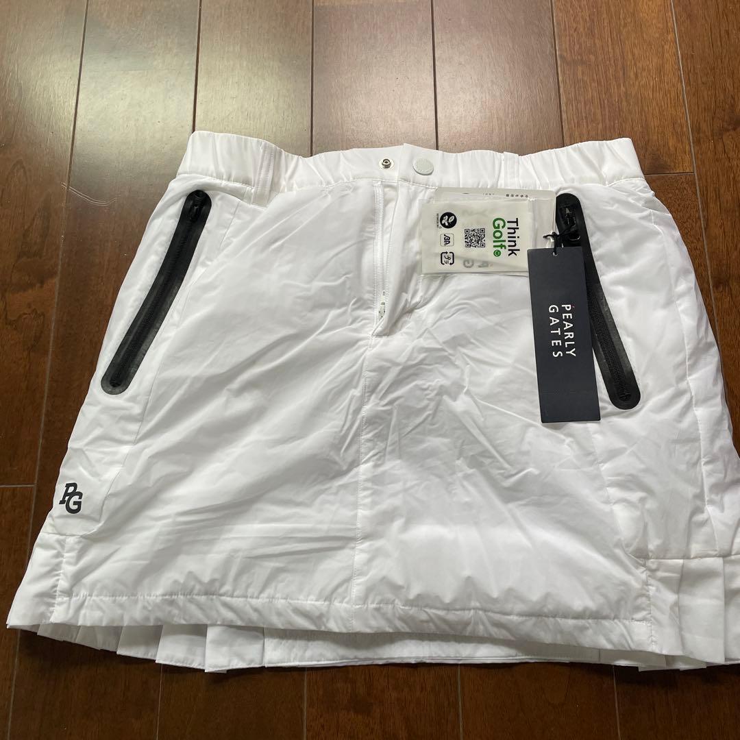 PEARLY GATES ストライプポロシャツとソックススカートセット
