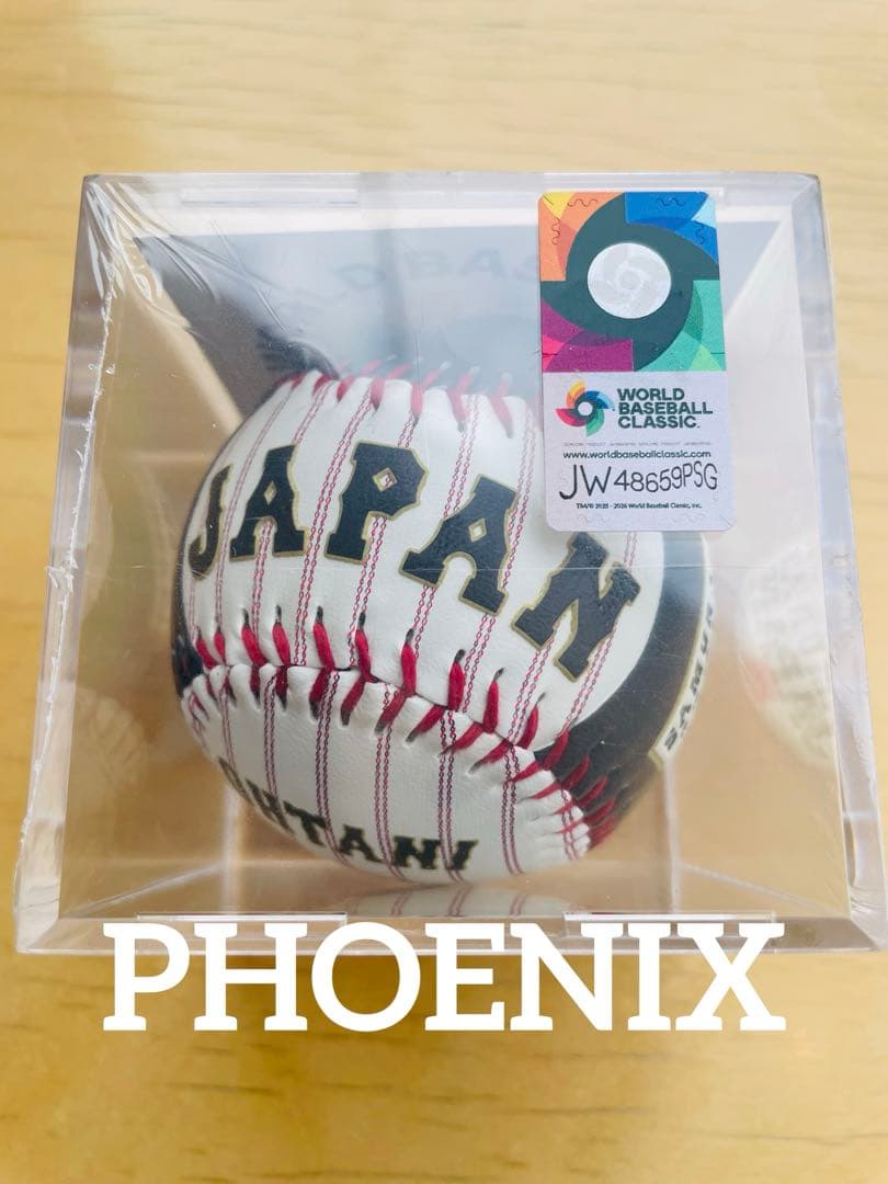 新品★WBC2026侍ジャパン大谷翔平選手ボールケース入り