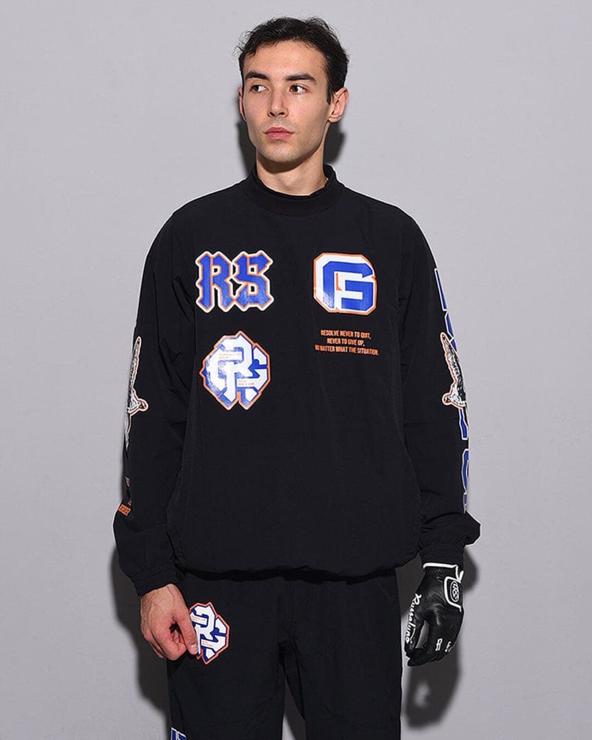 メンズウェア RUSSELUNO GOLF CREWNECK P.O BLOUSON