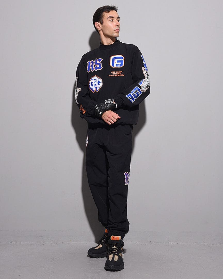 メンズウェア RUSSELUNO GOLF CREWNECK P.O BLOUSON