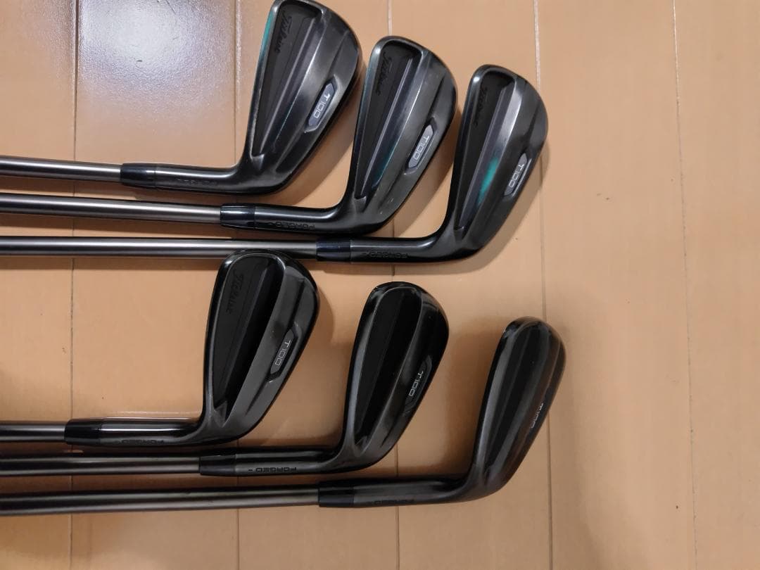 【レア】タイトリストT100ブラック2022 5∼PW MODUS3 115 S