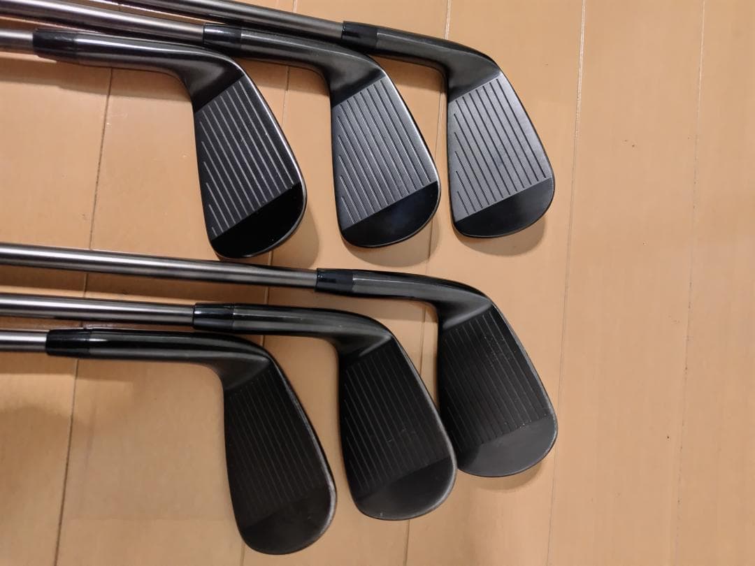 【レア】タイトリストT100ブラック2022 5∼PW MODUS3 115 S