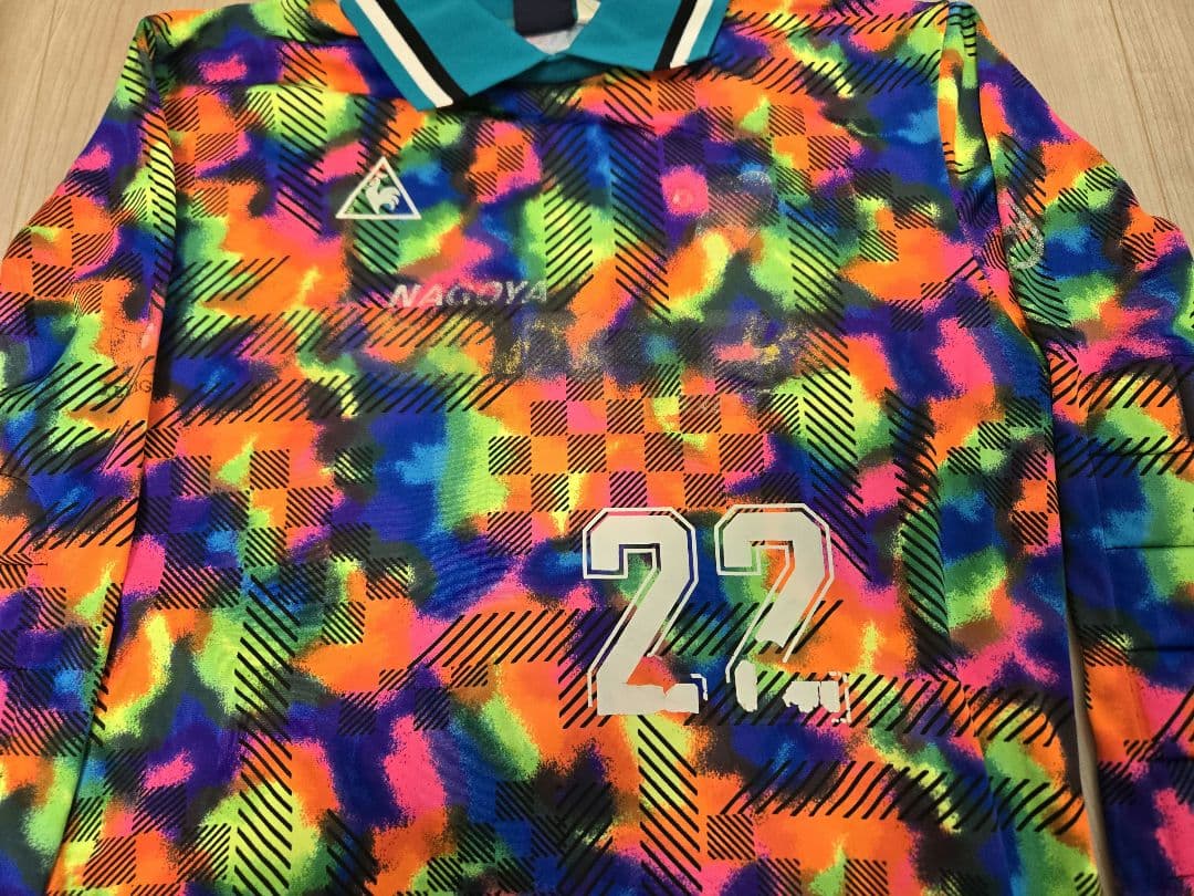 1992-1993 名古屋グランパスエイト ゴールキーパー実使用ユニフォーム