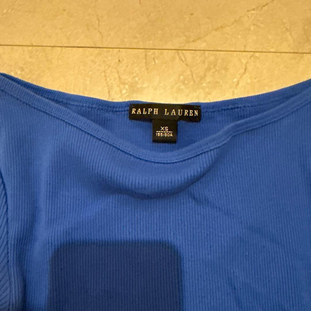 Ralph Lauren 青 ドレス XS