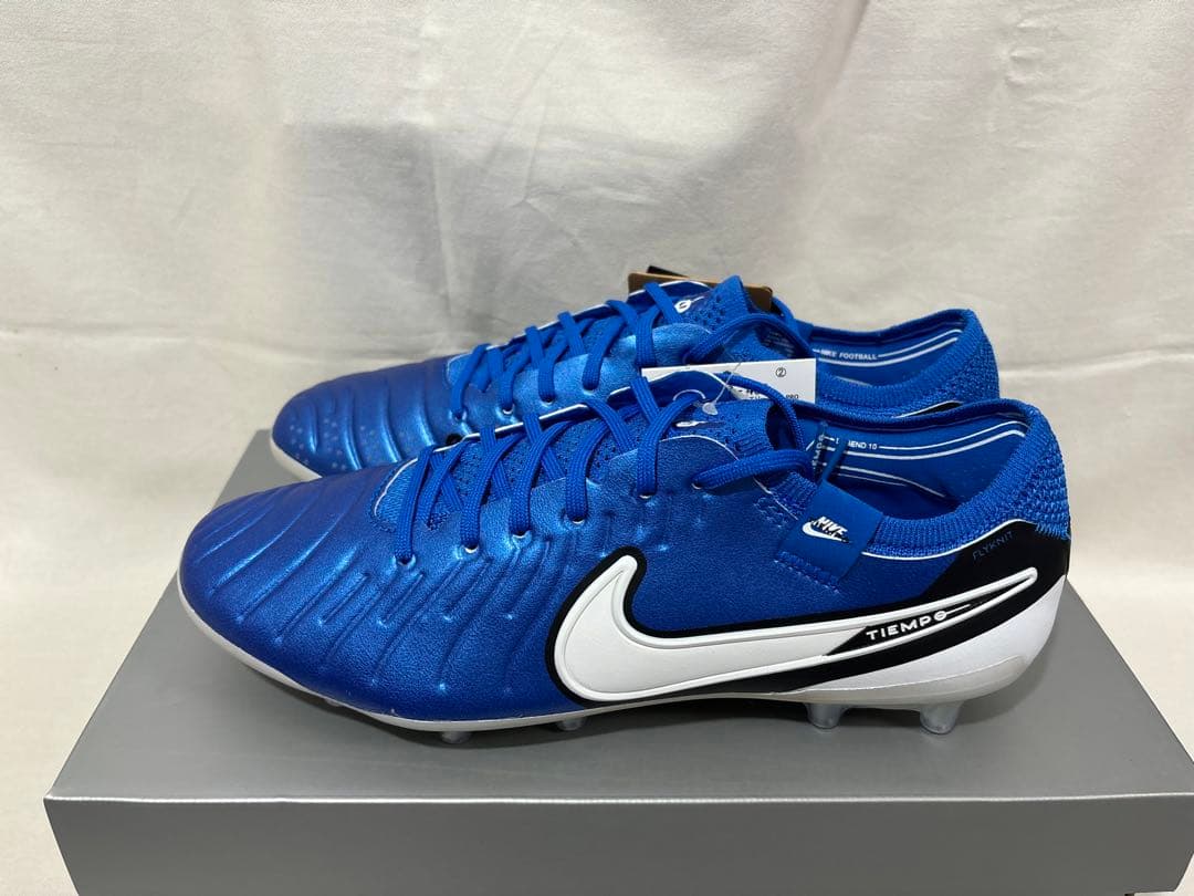 シューズ nike legend 10 elite ag-pro blue 26