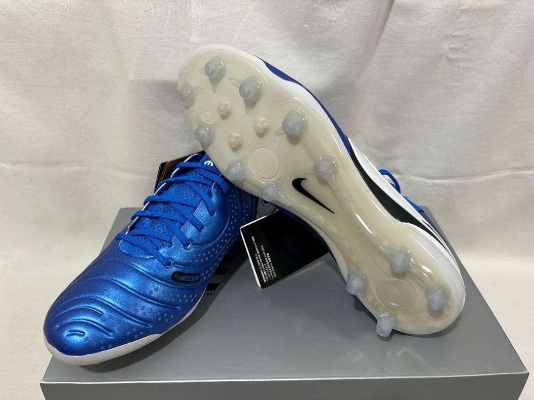 シューズ nike legend 10 elite ag-pro blue 26