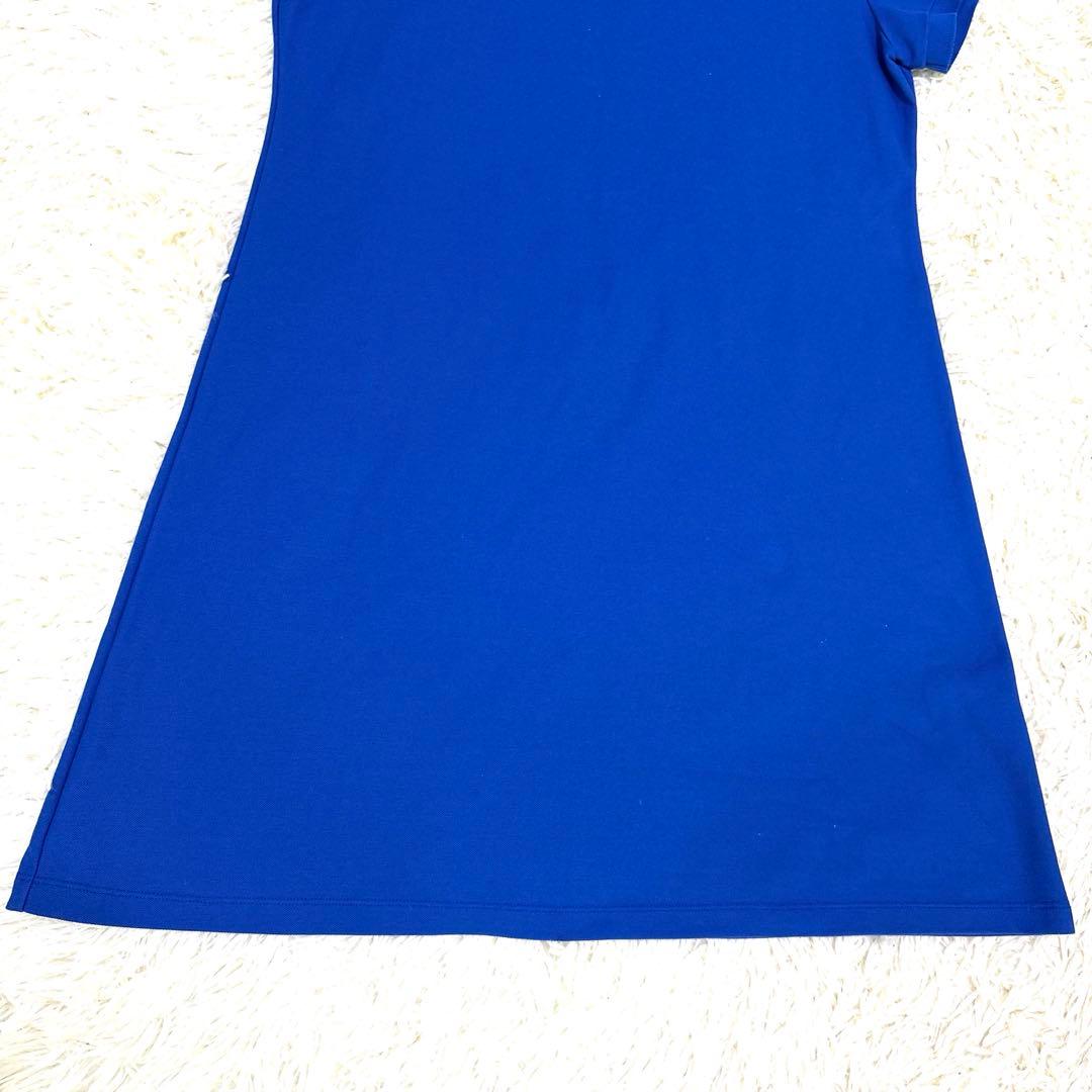 本日最安値Munsingwearマンシングウェア青ポロワンピース 3Ｌ⭐️美品⭐️