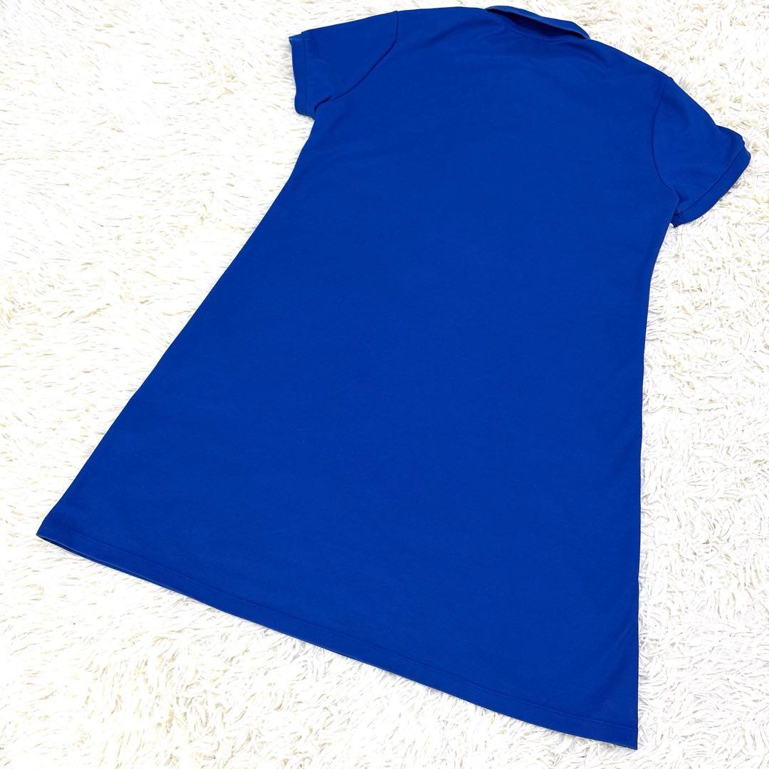 本日最安値Munsingwearマンシングウェア青ポロワンピース 3Ｌ⭐️美品⭐️