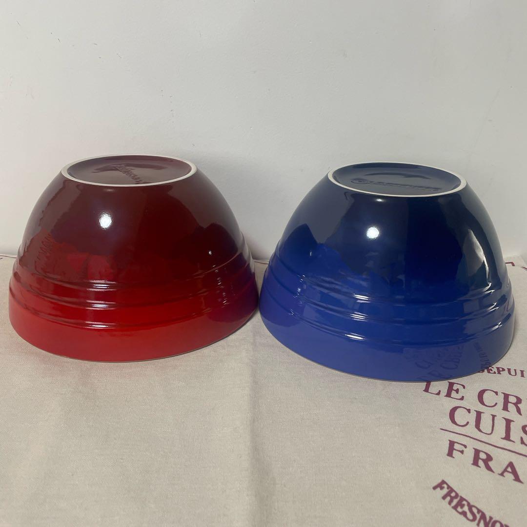《新品》廃盤 ルクルーゼ 大きいどんぶり鉢 2個セット マルチボウル