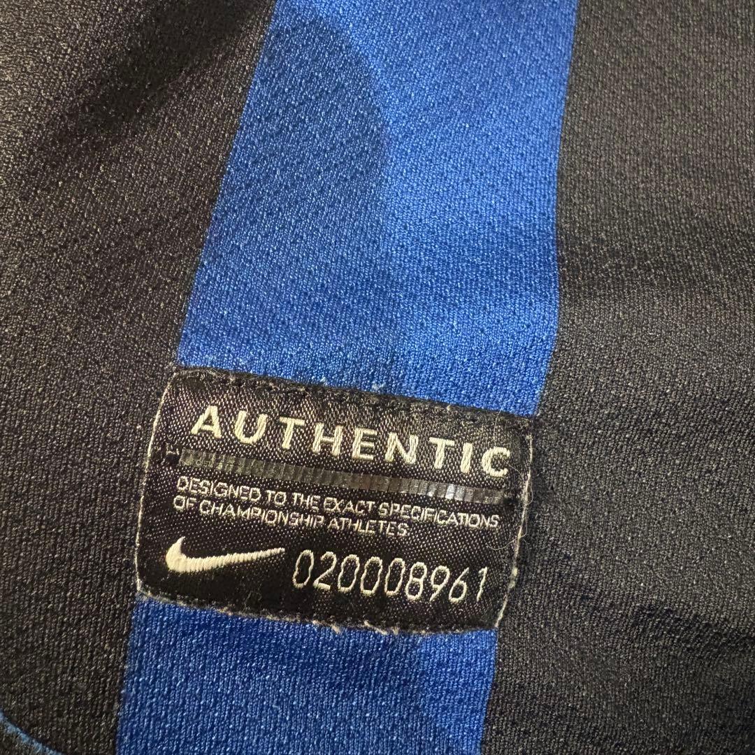NIKE 2011-2012 インテルミラノ 長袖 ユニフォーム ゲームシャツ