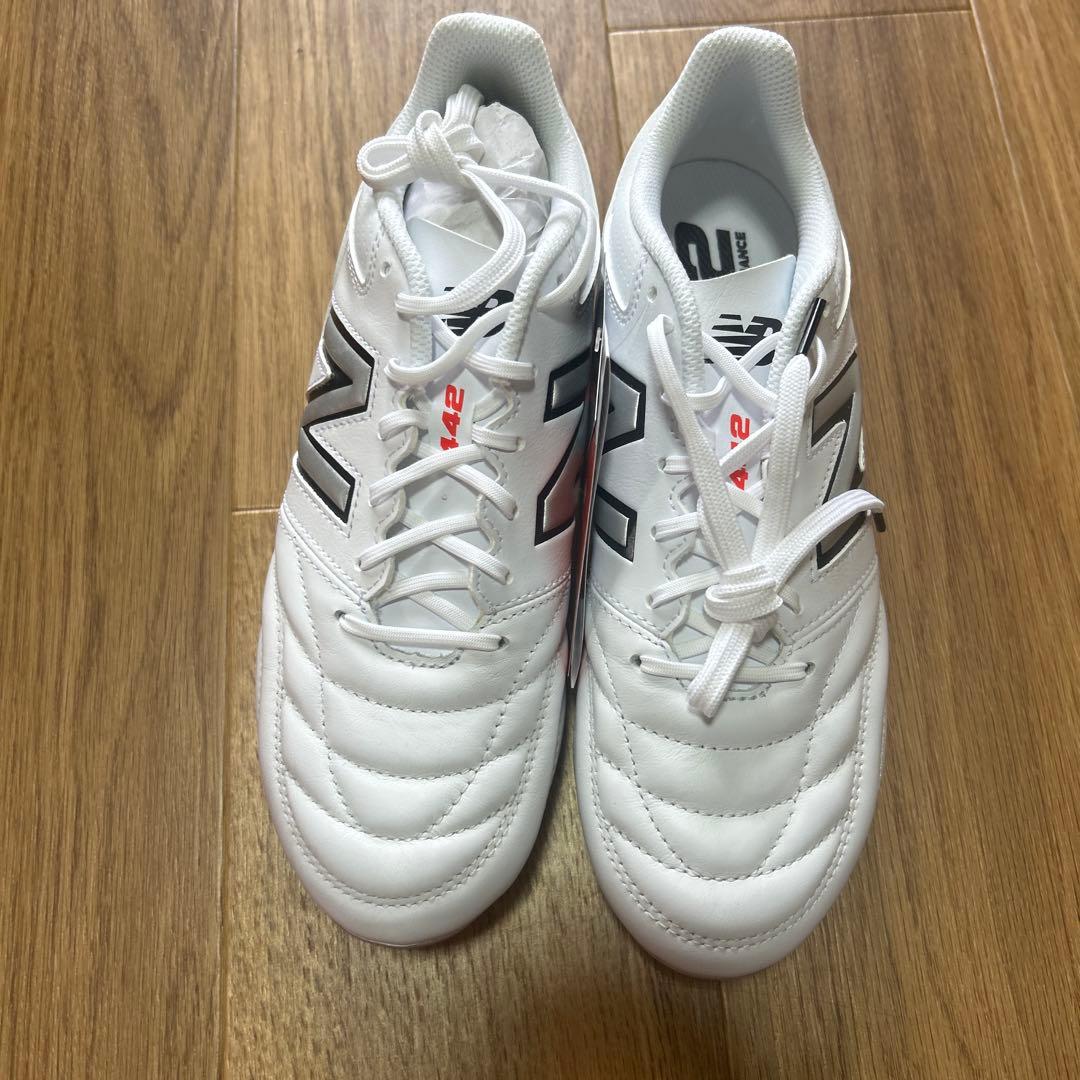 New Balance 442 ホワイト スパイクシューズ