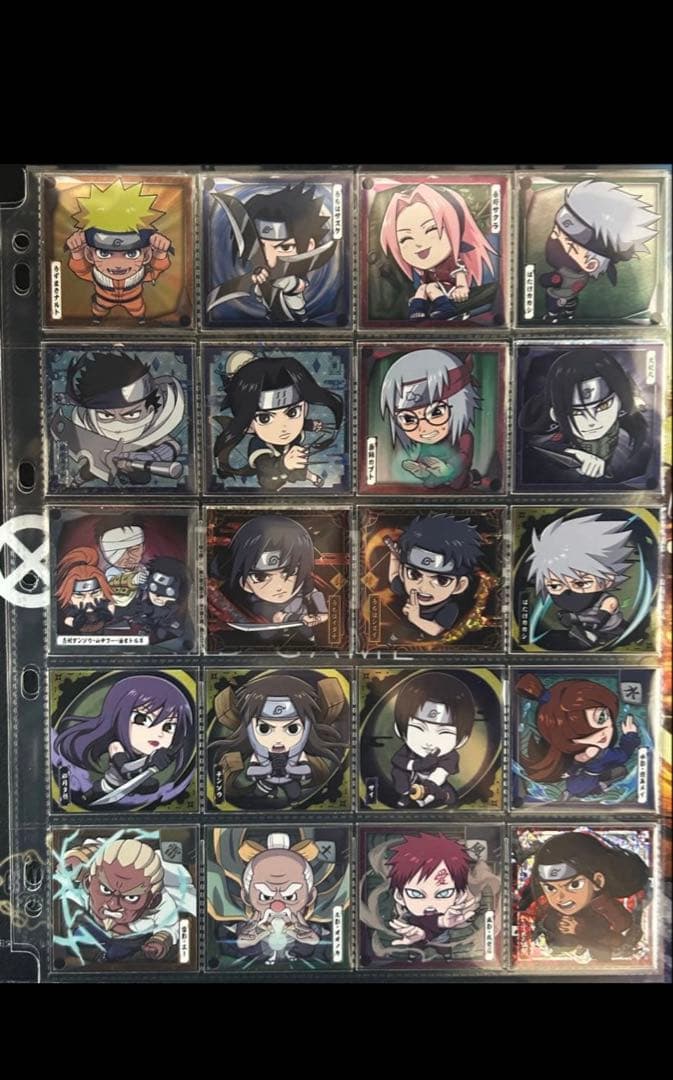 NARUTO シールウエハース 1弾〜4弾コンプリート