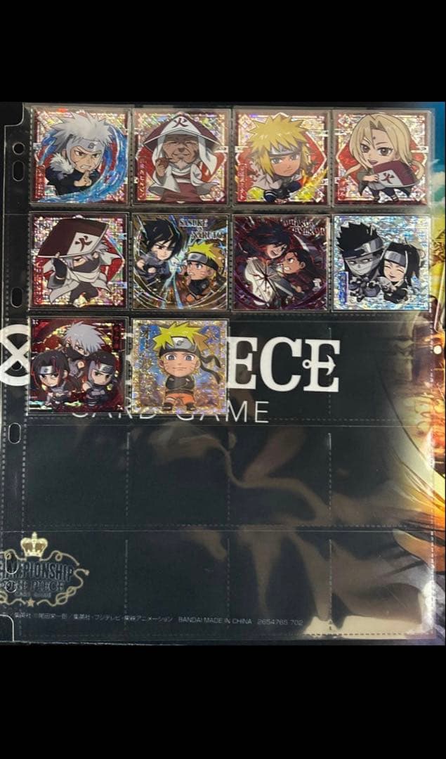 NARUTO シールウエハース 1弾〜4弾コンプリート