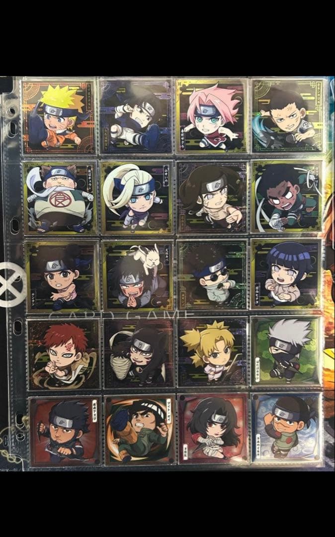 NARUTO シールウエハース 1弾〜4弾コンプリート