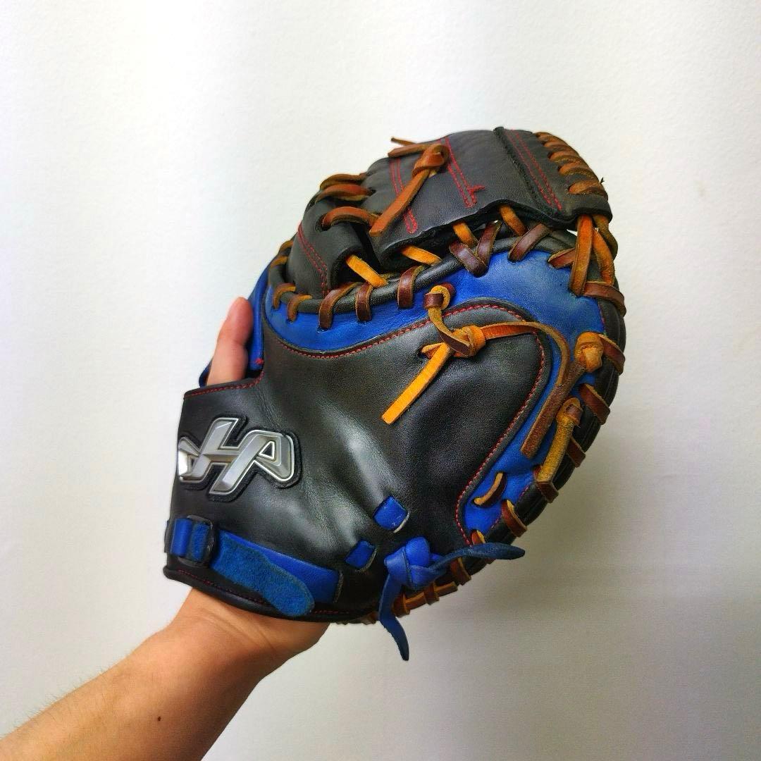 436 ハタケヤマ 型抜群 即戦力 軟式 少年 キャッチャーミット