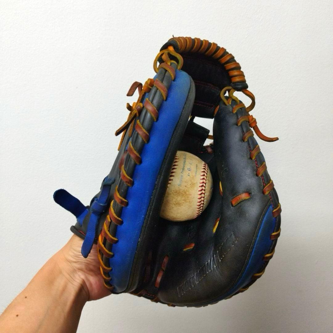 436 ハタケヤマ 型抜群 即戦力 軟式 少年 キャッチャーミット