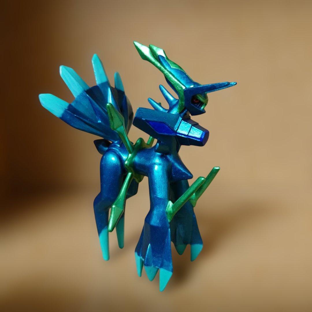 ポケモン　モンコレ　オリジンディアルガ& ゼクロム色違い　リペイントセット