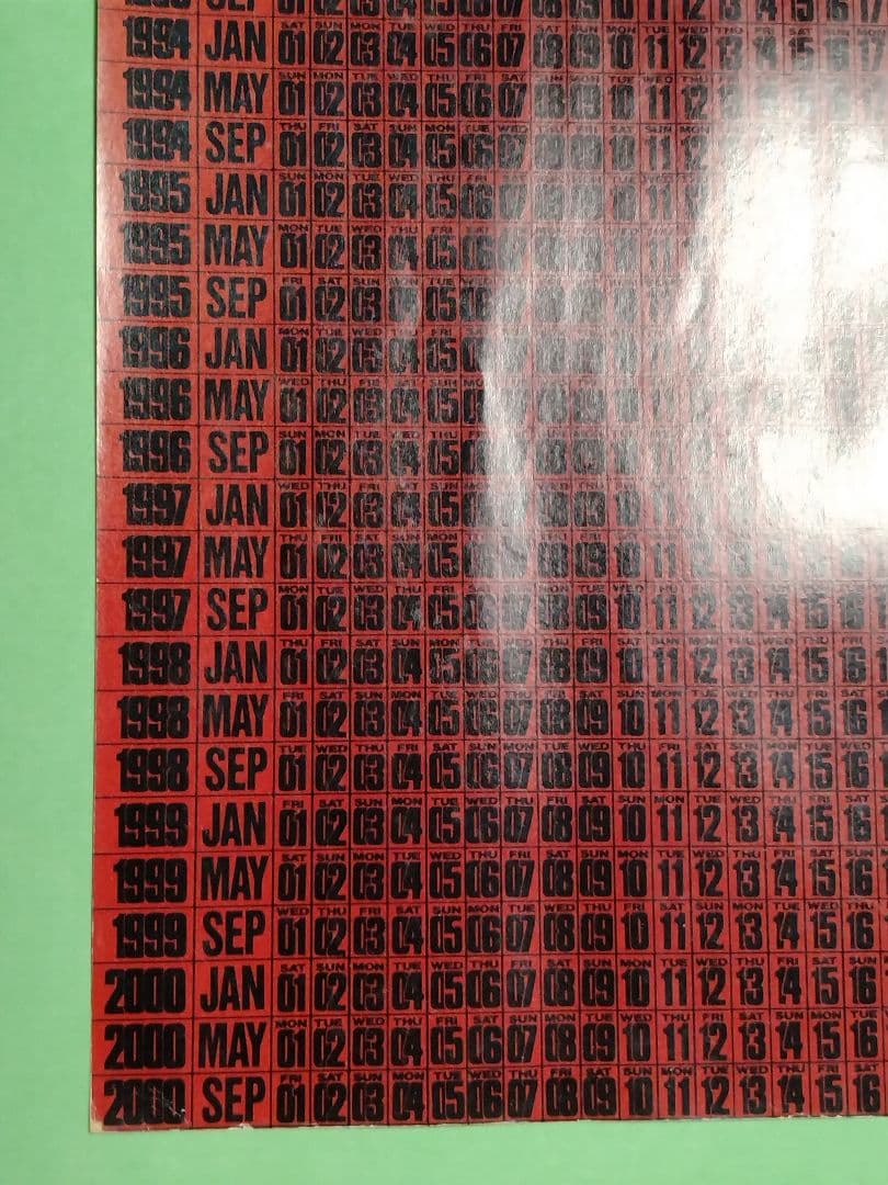 激レア　YMO　フジカセット応募カレンダーポスター　B2サイズポスター　当時物