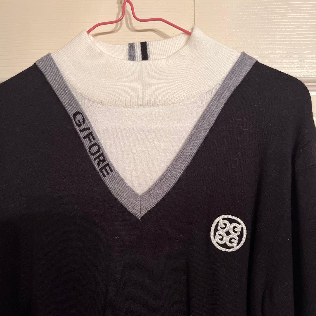 G/FORE Vネック長袖セーター