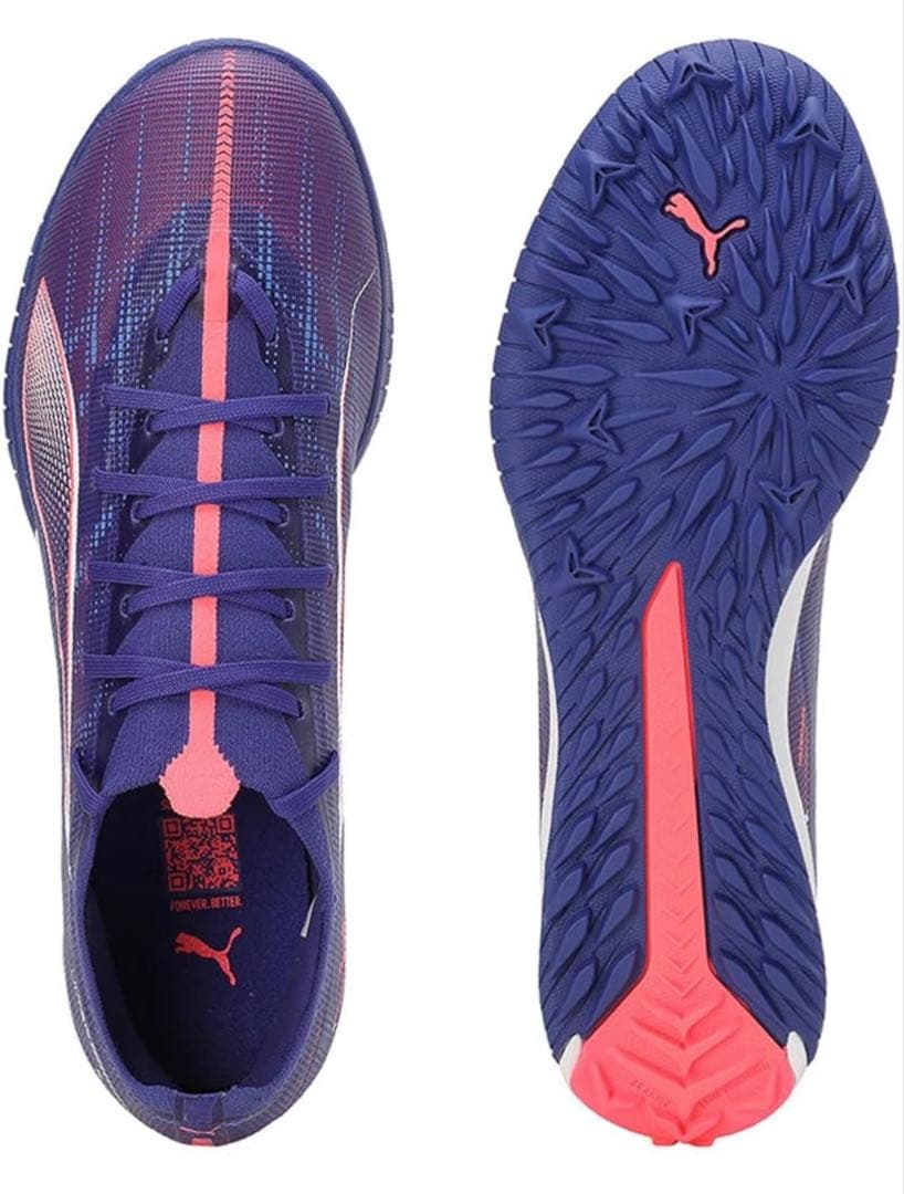 【新品】PUMA サッカーシューズ 紫/ピンク 28cm
