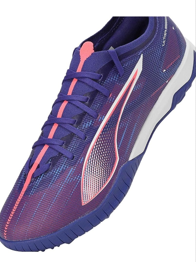 【新品】PUMA サッカーシューズ 紫/ピンク 28cm