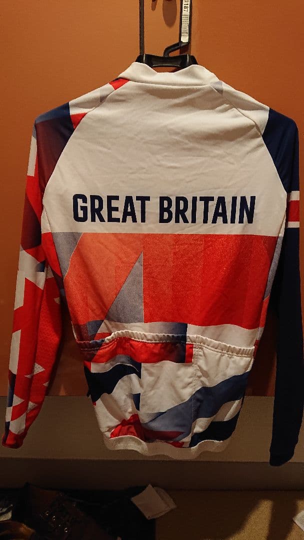 本物激レア 東京オリンピック adidas TEAM GB 公式サイクルジャージ