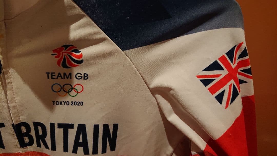 本物激レア 東京オリンピック adidas TEAM GB 公式サイクルジャージ