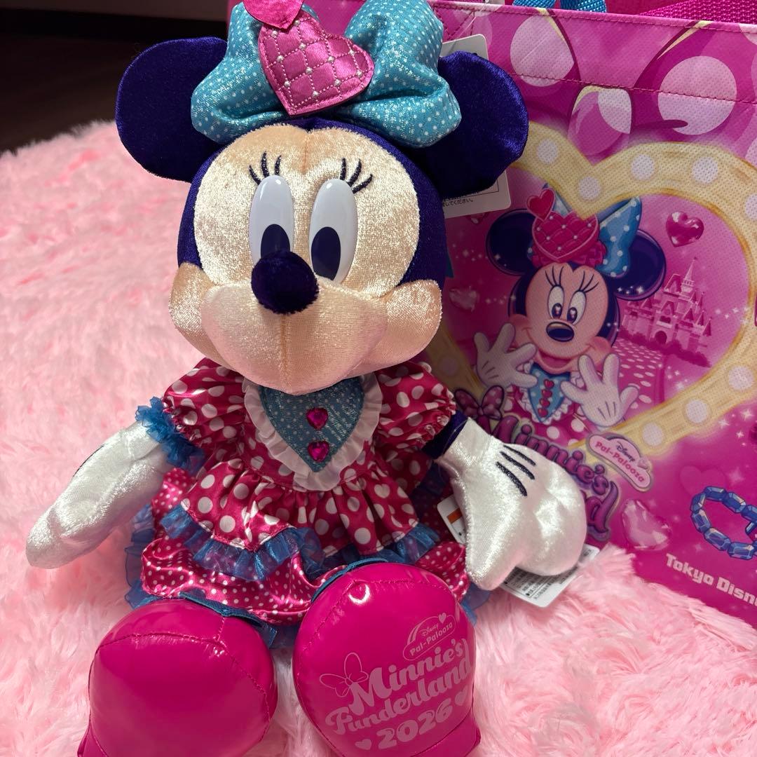 ミニー　ファンダーランド　パルパルーザ　ディズニー　ぬいぐるみ　2026 新品