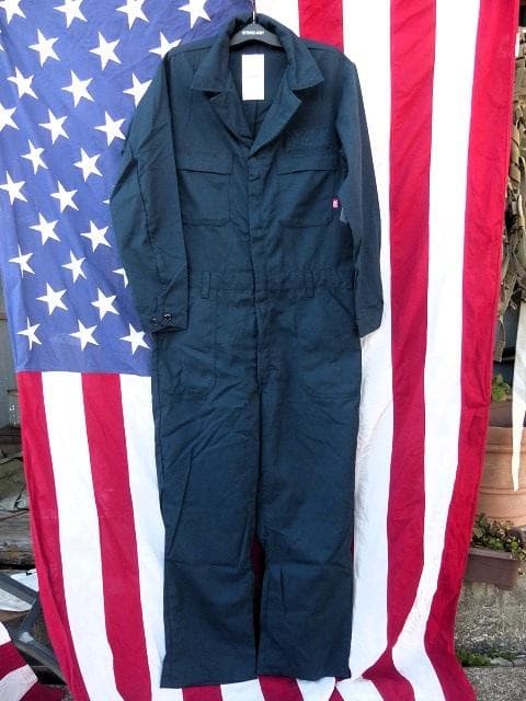 米軍実物　NAVY　ユティリティカバーオール 44L　FR　難燃 つなぎ 161