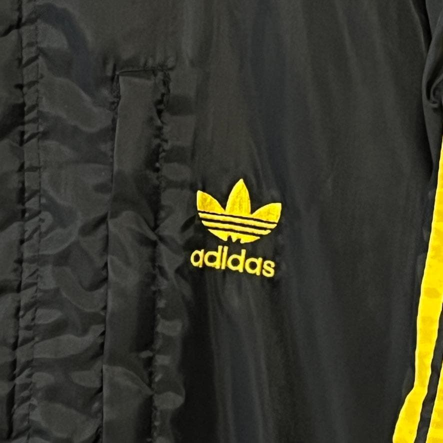 adidas アディダスオリジナルス ３ストライプス 刺繍ロゴ ベンチコート