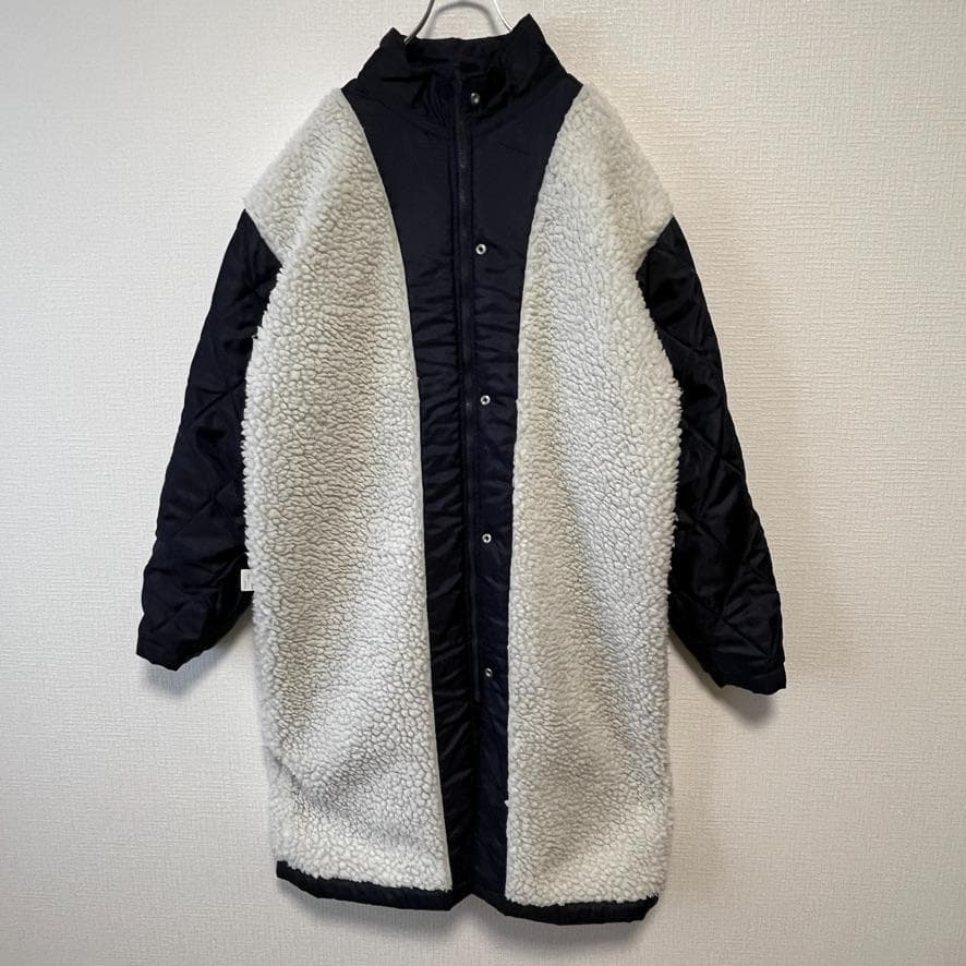 adidas アディダスオリジナルス ３ストライプス 刺繍ロゴ ベンチコート