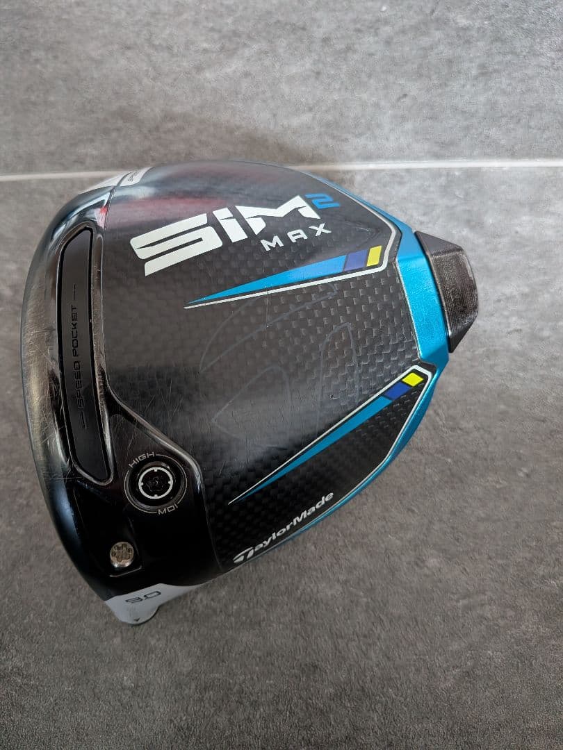 ●かなり美品　レア●テーラーメイドSIM 2 MAX ドライバー 9° レフティ