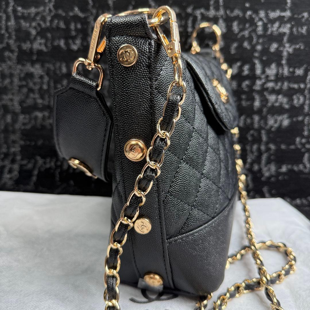 【非売品】 CHANEL ノベルティ チェーン キルティング ショルダーバッグ