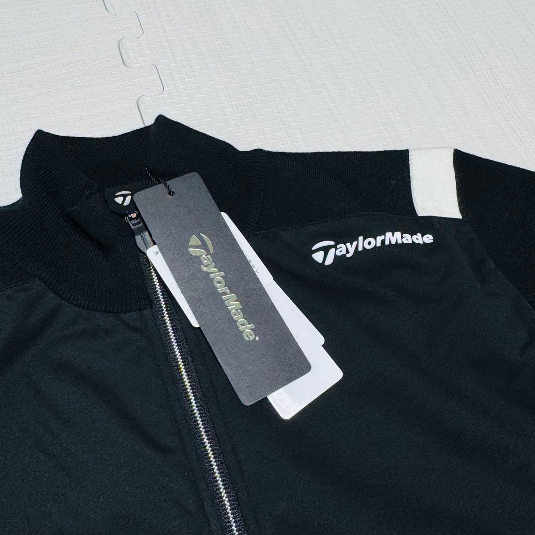 TaylorMade ブラック ニットジャケット　Mサイズ　新品