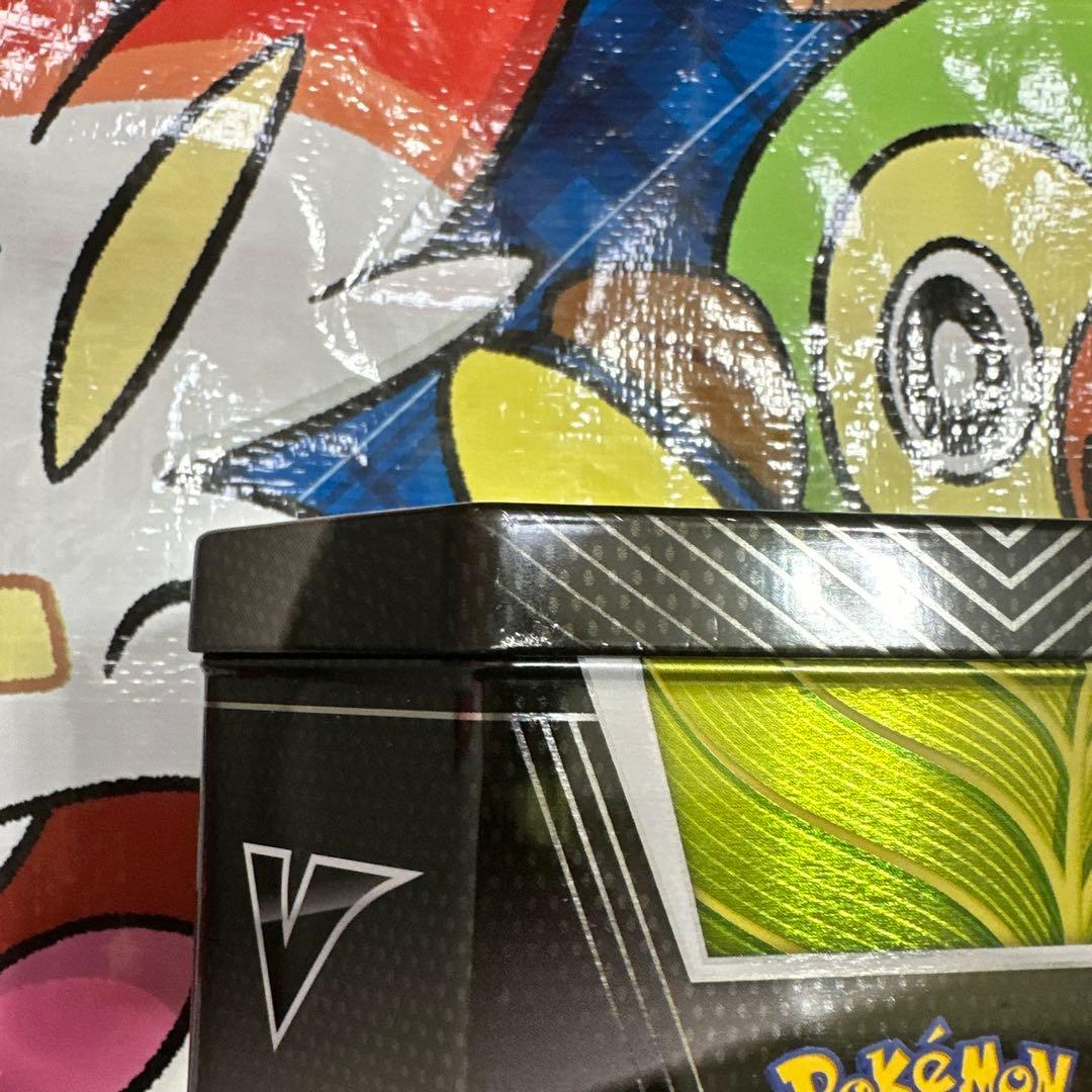 ポケモン　海外　缶ケース③ メッソン　ヒバニー　サルノリ