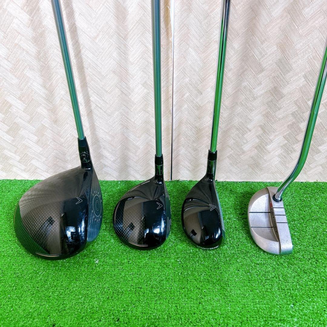 良品 キャロウェイ MAVRIK メンズ　ゴルフ 13本セット S 初心者